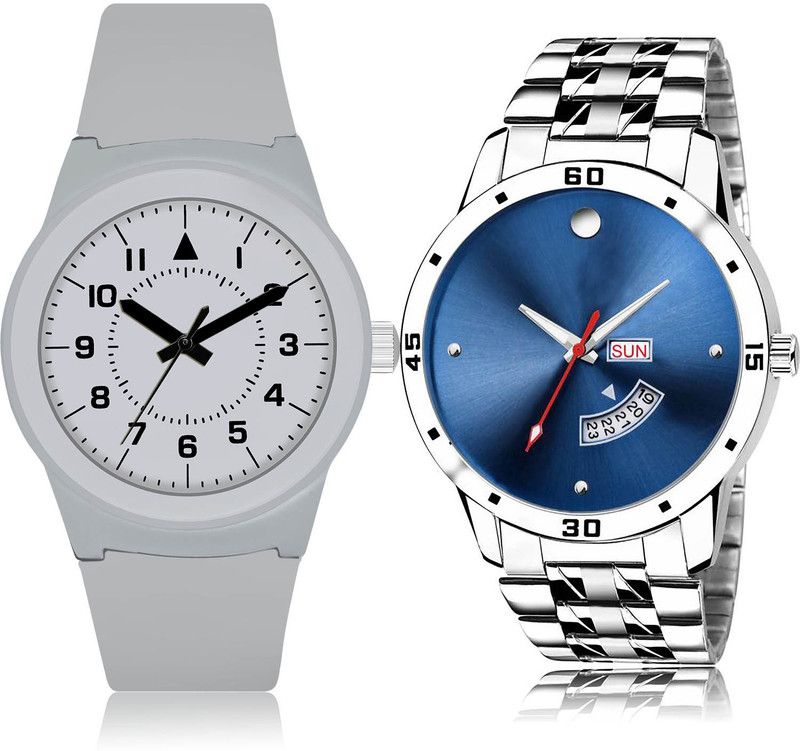 Analog Watch - For Boys Treading Stylish 2 Watch Combo For Boys And Men - BM119-BL46.105