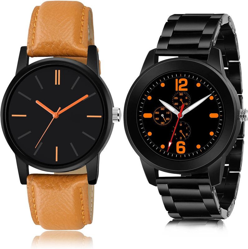 Analog Watch - For Men Classical Model 2 Watch Combo For Boys And Men - B112-(70-S-20)