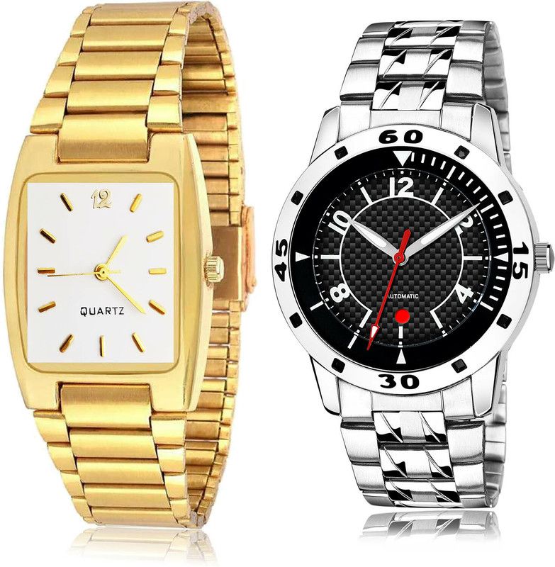 Analog Watch - For Men Modern Formal 2 Watch Combo For Boys And Men - BRM5-(66-S-19)
