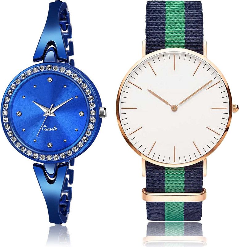 Analog Watch - For Girls Best Exclusive Bangle Chain Combo Watch For Girls And Women - GL270-GC20