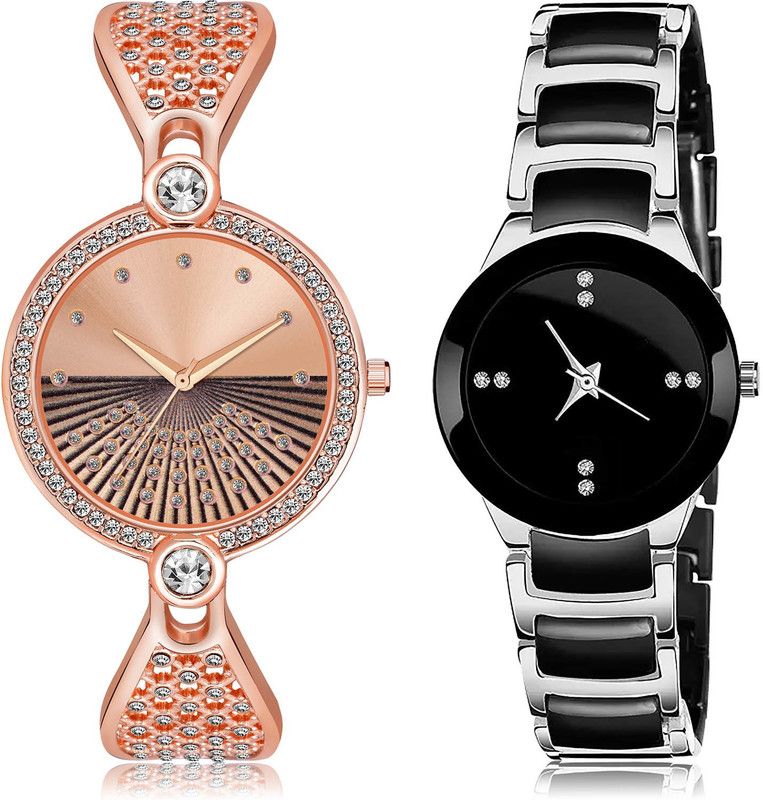 Analog Watch - For Women Best 3D Design 2 Watch Combo For Women And Girls - GM249-G207