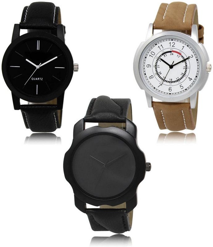 New latest Designer Combo of 3 Analog Watch - For Men LR-05-17-22