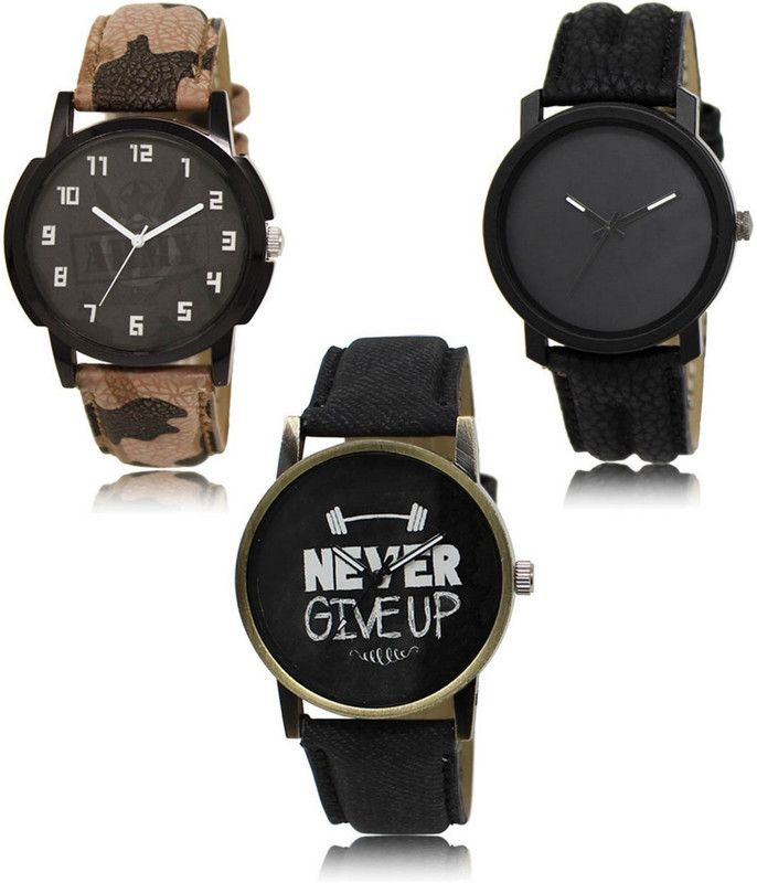 New latest Designer Combo of 3 Analog Watch - For Men LR-03-21-27