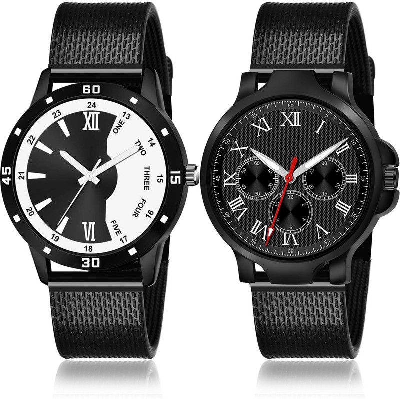 Analog Watch - For Men Best Designer 2 Watch Combo For Boys And Men - BRM41-(73-S-10)