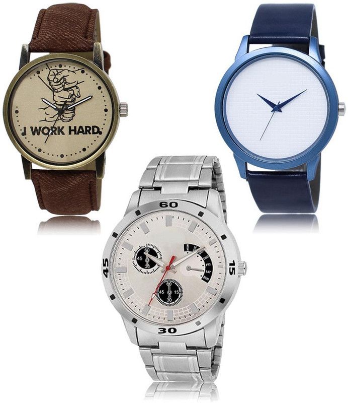 New latest Designer Combo of 3 Analog Watch - For Men LR-29-33-101