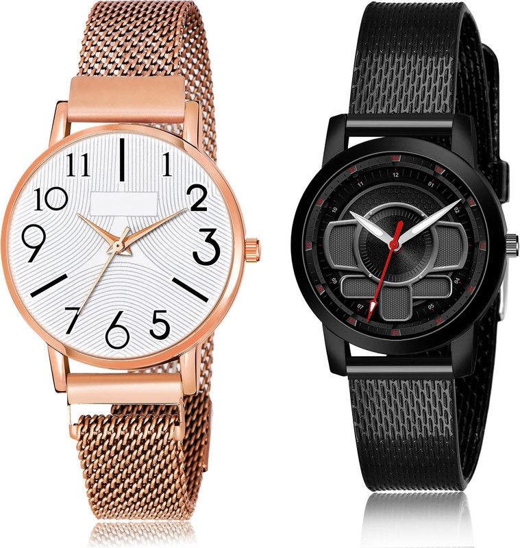 Analog Watch - For Women New Present 2 Watch Combo For Women And Girls - GW60-(8-L-10)
