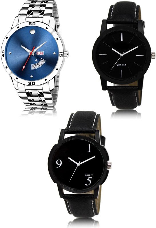 New latest Designer Combo of 3 Analog Watch - For Men 105-05-06