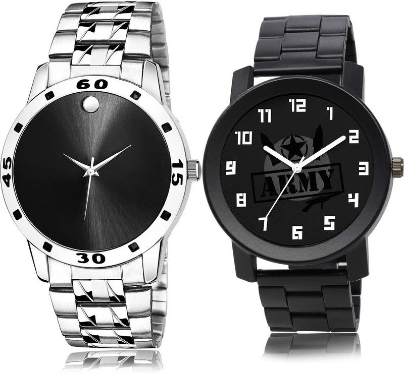 combo watch Analog Watch - For Boys Classical Casual Chain Watch Watch - B776-B993 (Combo Of 2 )