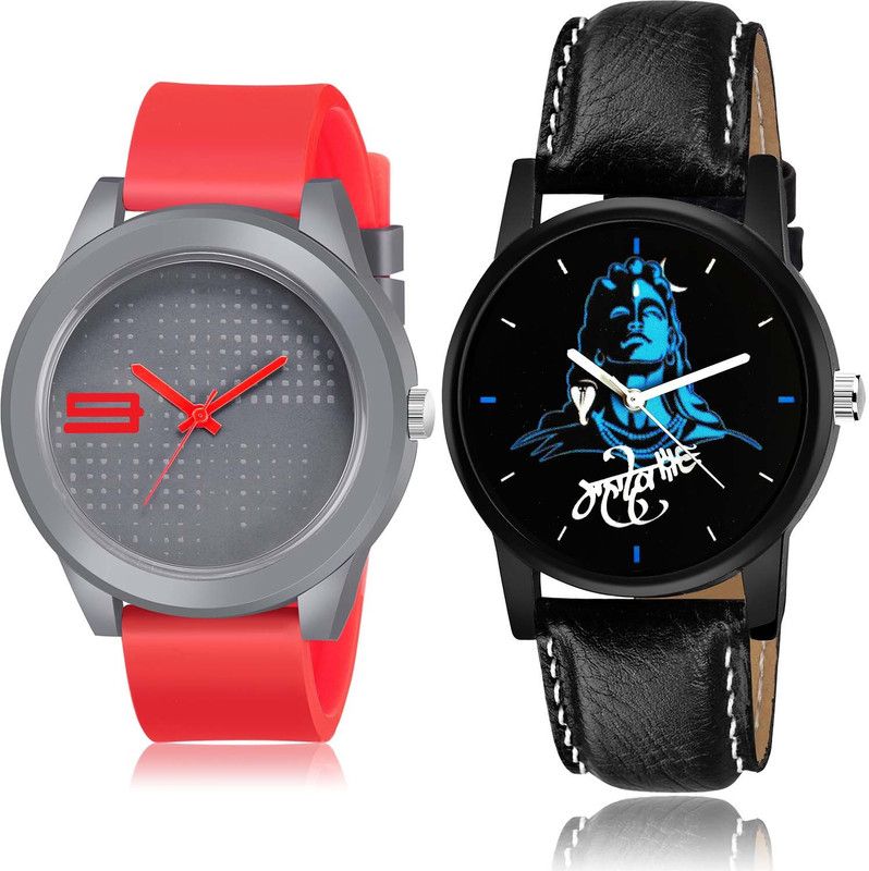 combo watch Analog Watch - For Men & Women Best Diwali Sports And Mahadev Combo Watch For Boys And Men - BM108-B23