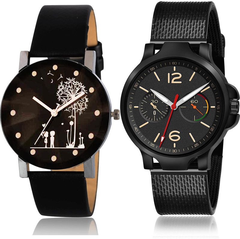 Analog Watch - For Men Modern Fashion 2 Watch Combo For Boys And Men - BC10-(64-S-10)
