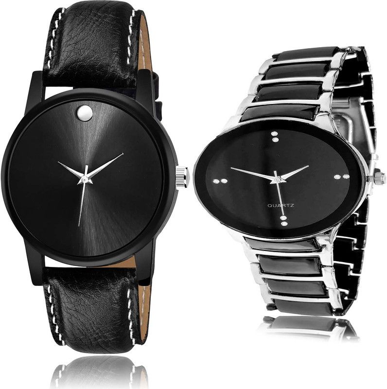 combo watch Analog Watch - For Men Treading Italian Designer Chain Watch - B763-B68 (Combo Of 2 )