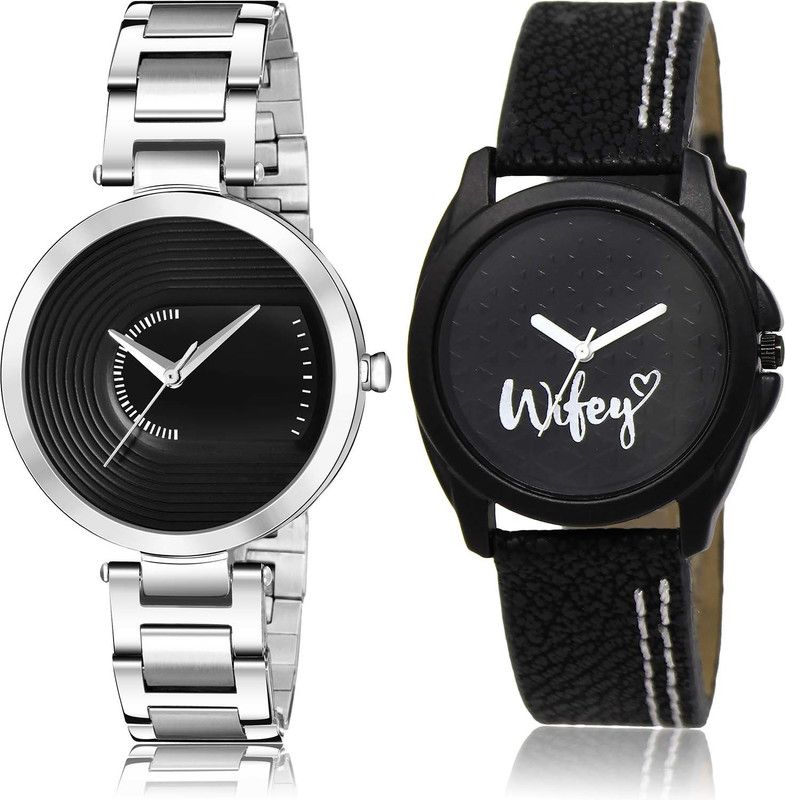 combo watch Analog Watch - For Women Brand New Traditional Chain And Wife 2 Watch Combo For Girls And Women - GM216-GL234