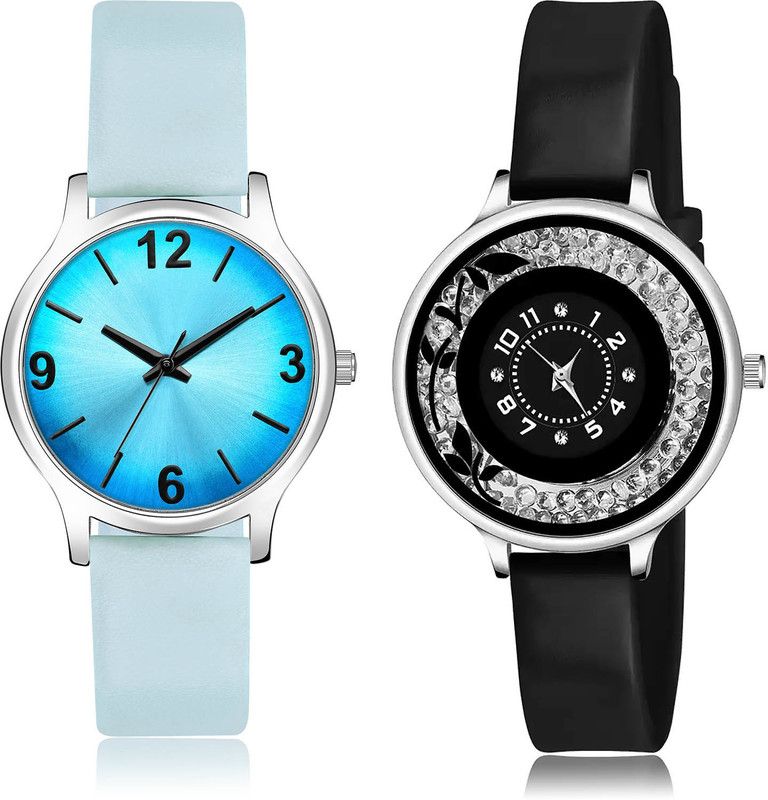 Analog Watch - For Women Modish Valentine 2 Watch Combo For Women And Girls - GM353-G86