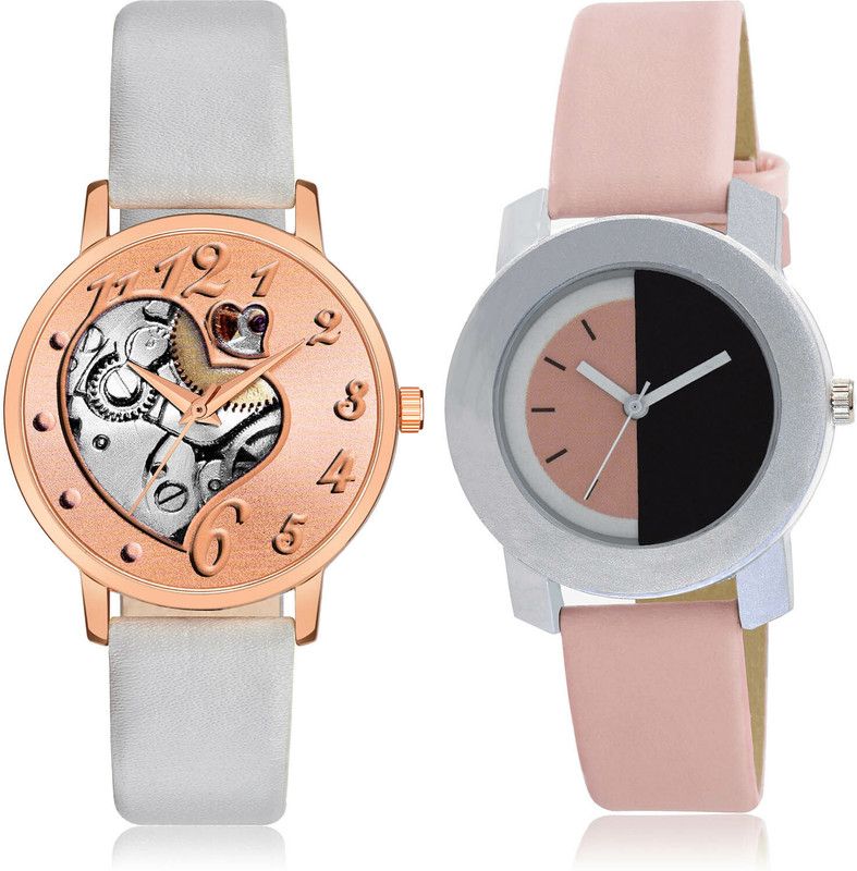 Analog Watch - For Women Modern 3D Design 2 Watch Combo For Women And Girls - GM375-G400