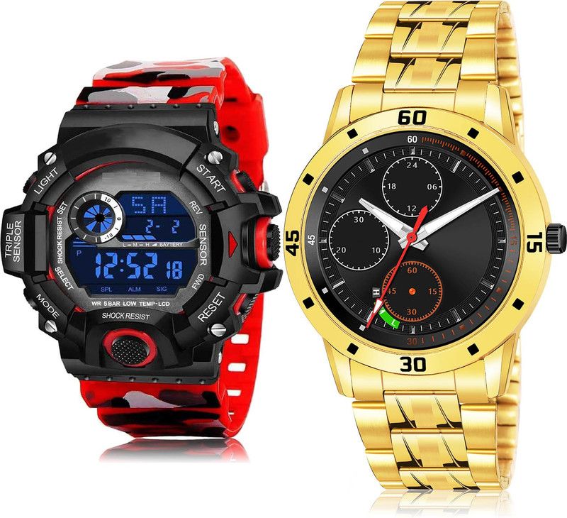 Analog Watch - For Men Modish Formal 2 Watch Combo For Boys And Men - BC21-(11-S-21)