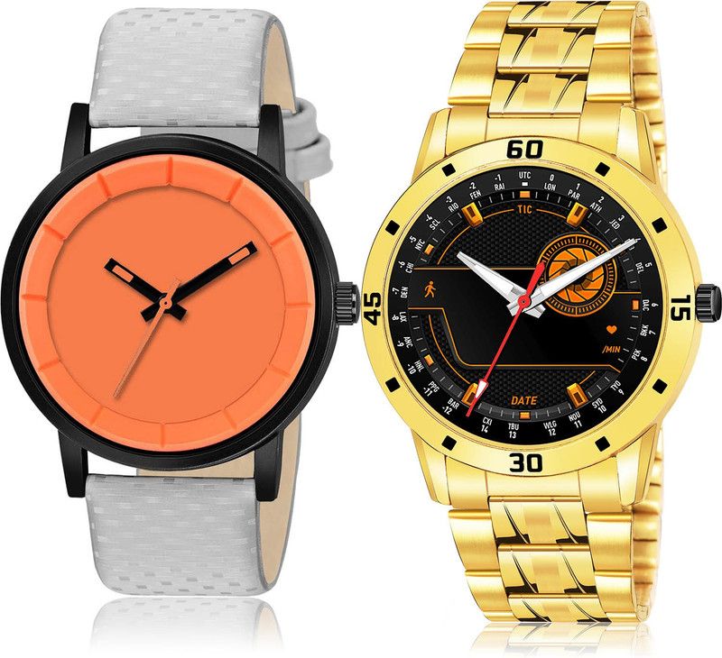 Analog Watch - For Men Treading High Quality 2 Watch Combo For Boys And Men - BM1-(52-S-21)