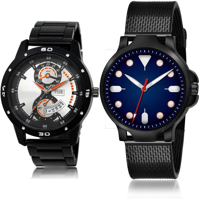 Analog Watch - For Men Treading Style 2 Watch Combo For Boys And Men - BL46.107-(65-S-10)