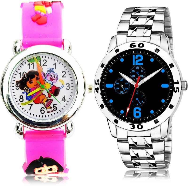 Analog Watch - For Boys Best Diwali 2 Watch Combo For Boys And Men - BK195-(68-S-19)