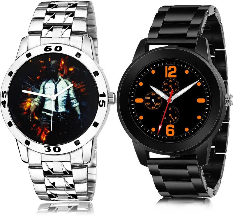 Analog Watch - For Men Best Collection 2 Watch Combo For Boys And Men - B556-(70-S-20)