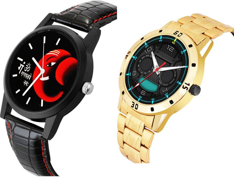 Analog Watch - For Men Treading Quartz 2 Watch Combo For Boys And Men - B120-(58-S-21)