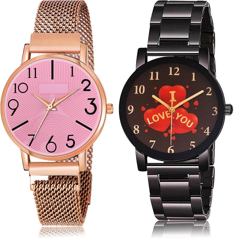 Analog Watch - For Women Classical Casual 2 Watch Combo For Women And Girls - GW62-GCPL22