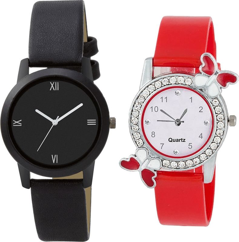 combo watch Analog Watch - For Girls Modern Tread Butterfly- G440-G101