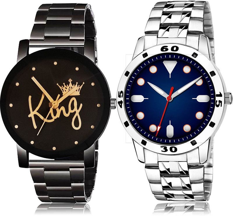 Analog Watch - For Men Contemporary Royal 2 Watch Combo For Boys And Men - BCPL3-(65-S-19)
