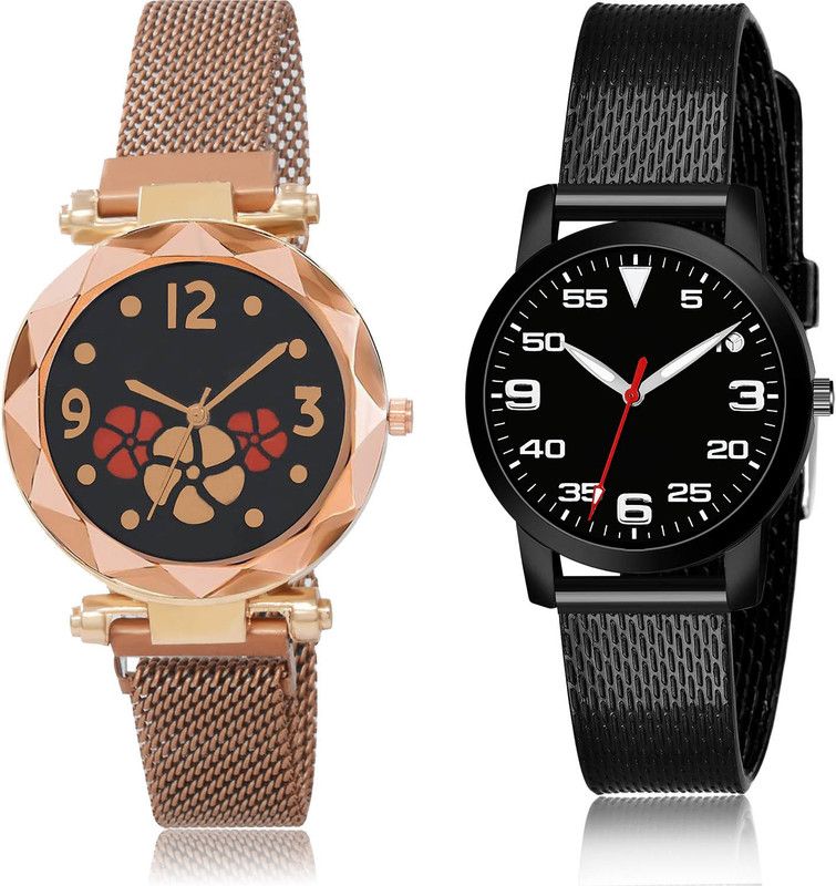 Analog Watch - For Women Best Technology 2 Watch Combo For Women And Girls - G653-(75-L-10)