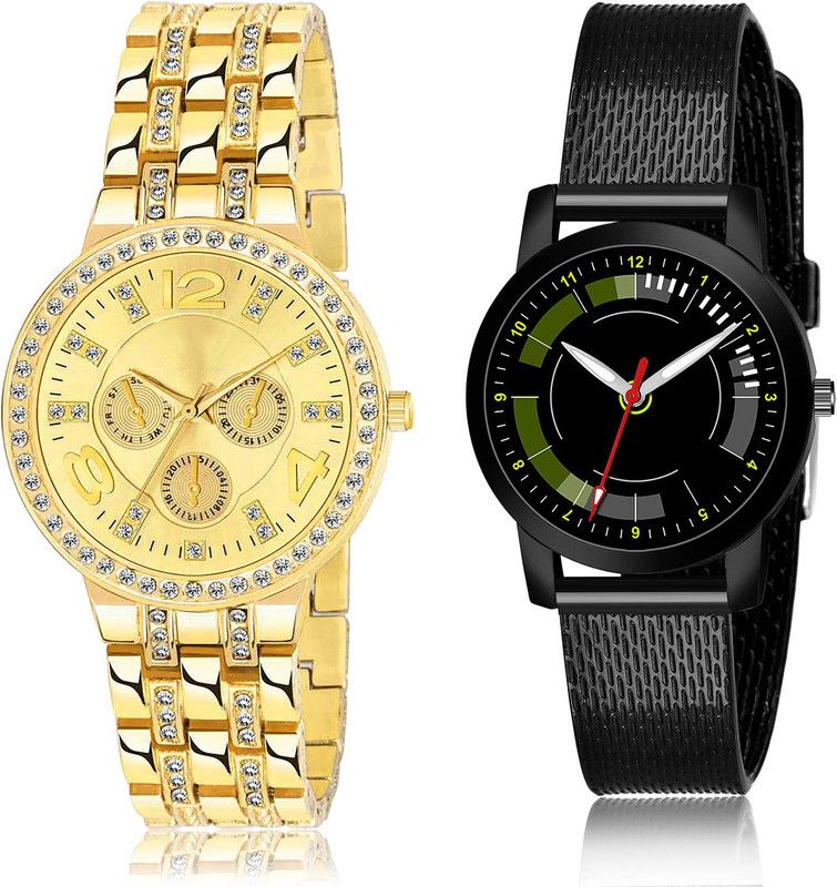 Analog Watch - For Women Modish Casual 2 Watch Combo For Women And Girls - G627-(43-L-10)