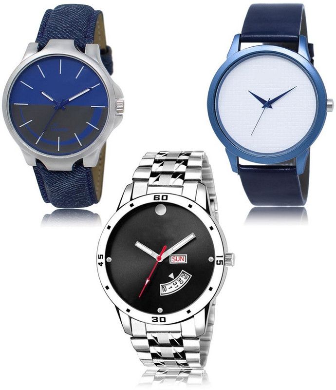 New latest Designer Combo of 3 Analog Watch - For Men LR-24-33-104