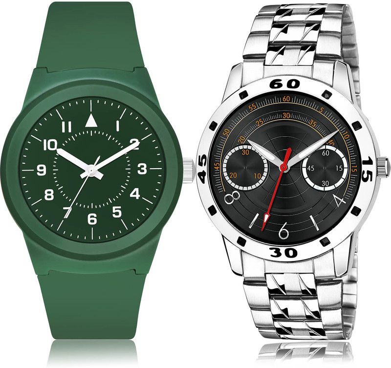 Analog Watch - For Boys Modish Designer 2 Watch Combo For Boys And Men - BM120-(67-S-19)