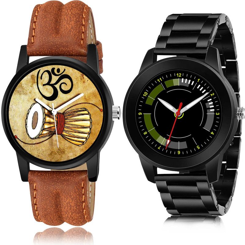 Analog Watch - For Men New Professional 2 Watch Combo For Boys And Men - B25-(43-S-20)