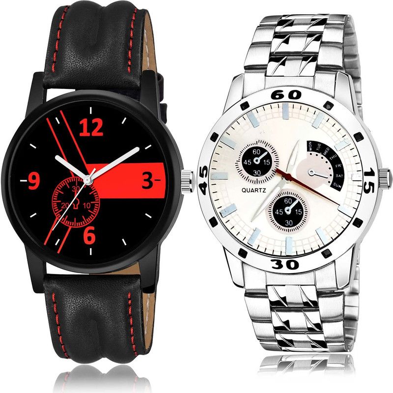 combo watch Analog Watch - For Boys & Girls Brand New Unique Chain Watch Watch - B680-B85 (Combo Of 2 )