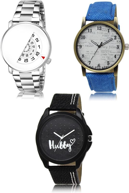 New latest Designer Combo of 3 Analog Watch - For Men 106-28-31