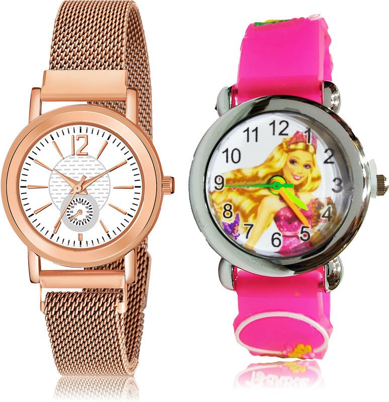Analog Watch - For Girls Brand New Rich 2 Watch Combo For Women And Girls - GW39-GC40