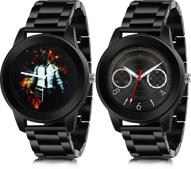 Analog Watch - For Men Modish Rich 2 Watch Combo For Boys And Men - B557-(67-S-20)