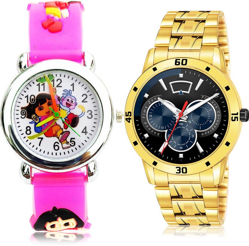 Analog Watch - For Men Latest Quartz 2 Watch Combo For Boys And Men - BK195-(61-S-21)