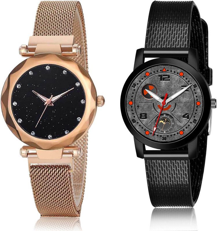 Analog Watch - For Girls New Diwali 2 Watch Combo For Women And Girls - GC9-(13-L-10)
