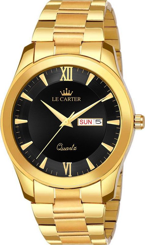 Premium Gold Plated Day & Date Luxury Analog Analog Watch - For Men 2021LCW20