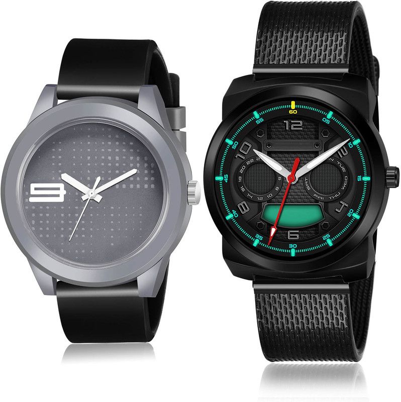 Analog Watch - For Men Present 2 Watch Combo For Boys And Men - BM109-(57-S-10)