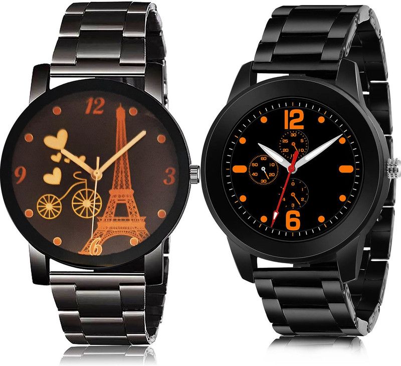 Analog Watch - For Men Modern Professional 2 Watch Combo For Boys And Men - BCPL10-(70-S-20)