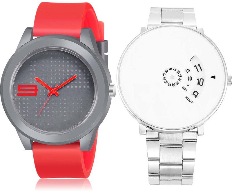 combo watch Analog Watch - For Men Latest Branded Sports And Chain Combo For Boys And Men - BM108-B82