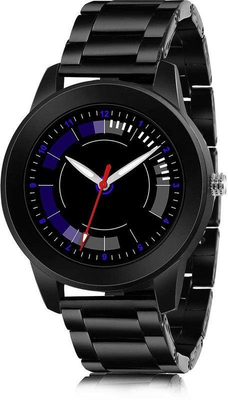 Analog Watch - For Boys Modish Chronograph Black Chain Watch For Boys And Men - (44-S-20)