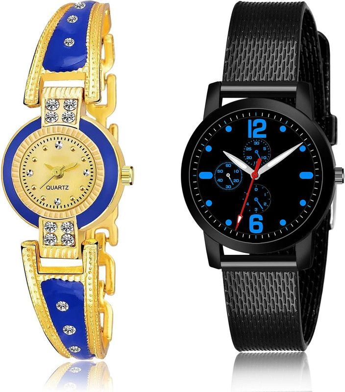 Analog Watch - For Girls Classical Tread 2 Watch Combo For Women And Girls - G445-(68-L-10)