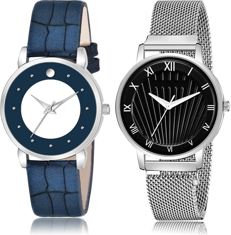 combo watch Analog Watch - For Girls Latest High Quality Magnet 2 Watch Combo For Girls And Women - GM340-G517