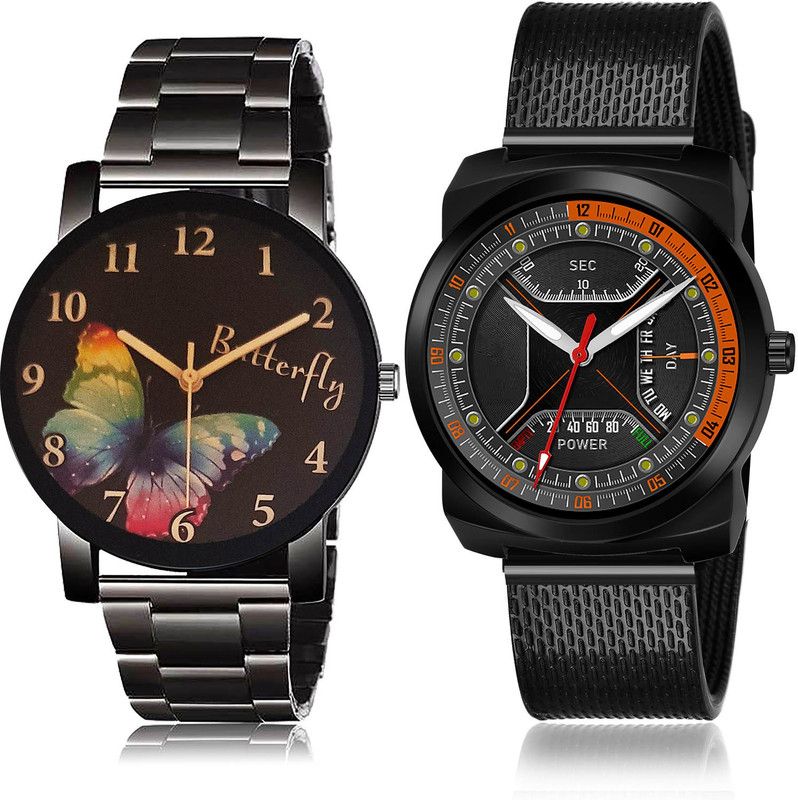 Analog Watch - For Men Latest Royal 2 Watch Combo For Boys And Men - BCPL20-(56-S-10)