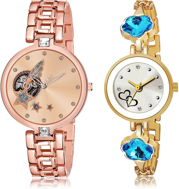 Analog Watch - For Women Modish Fashionable 2 Watch Combo For Women And Girls - G664-G600