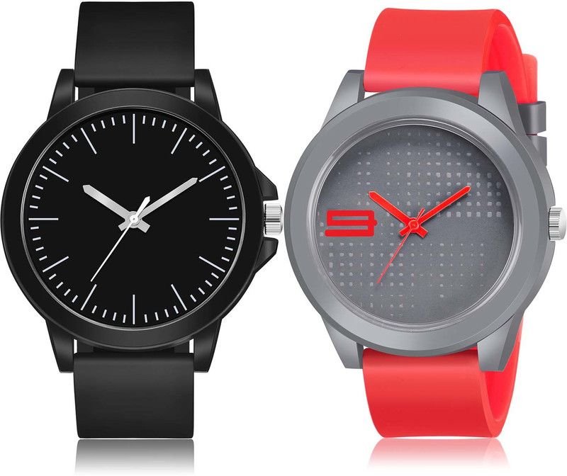 combo watch Analog Watch - For Boys Best Crystal Sports 2 Watch Combo For Boys And men - BM114-BM108