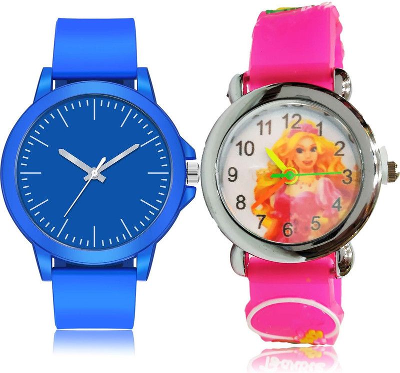 combo watch Analog Watch - For Men Modern Tread Sports And Annika Doll Kids 2 Watch Combo For Boys And men - BM117-BK16