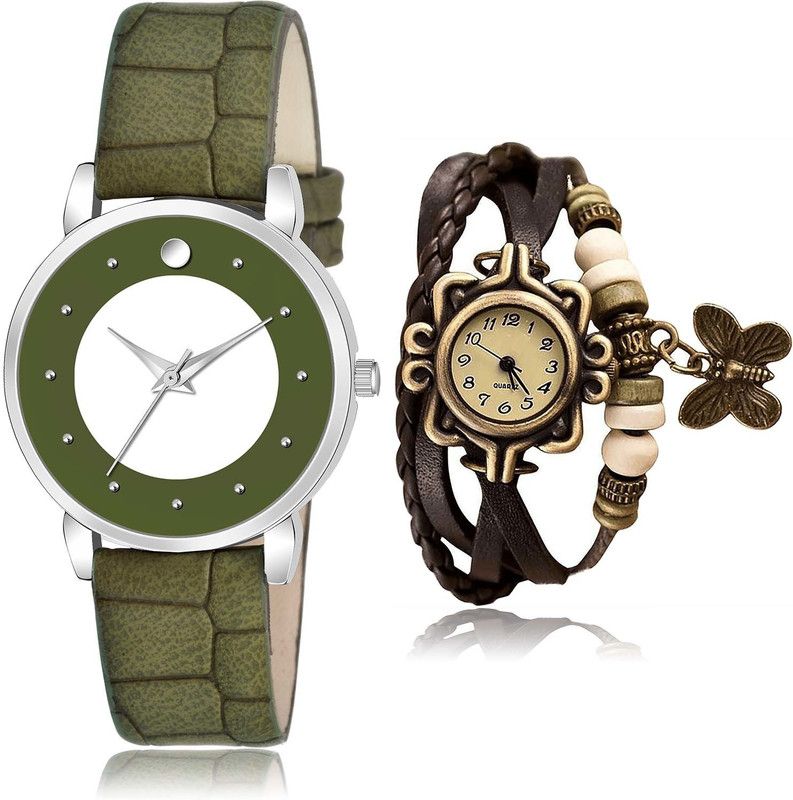 combo watch Analog Watch - For Women Classical Contemporary Butterfly 2 Watch Combo For Girls And Women - GM336-G61